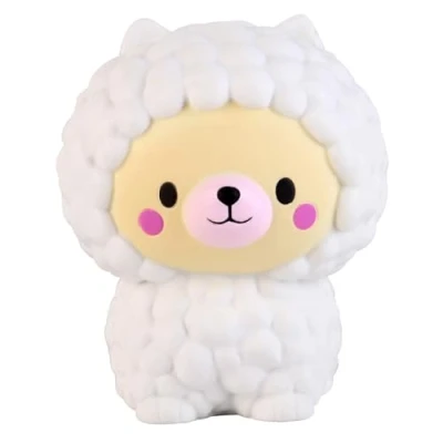 Image of Anboor Squishies Sheep Bear Jumbo Scented Squeeze Toys Stress Reliever Slow Rising Toy Kawaii Soft Gift Collection (1 Pcs, White)