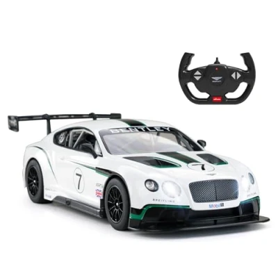 Image of RASTAR RC Cars 1/14 Bentley Continental GT3 Toy Vehicles Racing Remote Control Car for Kids Adults, 2.4G