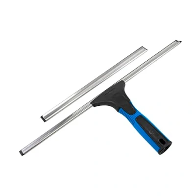 Image of Unger Professional 18 EZ Change Window &amp; Glass Cleaning Squeegee Supplies, for Cleaning, Streak Free Results, Clean Large and Small Windows, with 12&quot; Channel