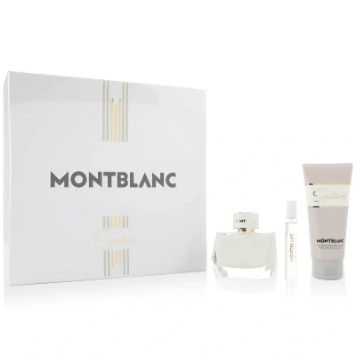 Image of MontBlanc Signature Eau de Parfum 90ml Spray Set