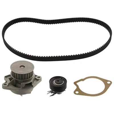 Image of 030109119M, 030109119S, 30109119M, 30109119S, 30198119A Water Pump + Timing Belt Kit FEBI BILSTEIN 45136 VOLKSWAGEN: Polo III Hatchback