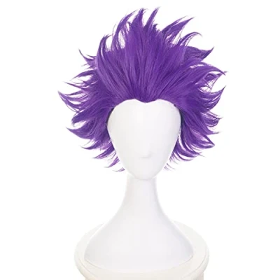 Image of HIROAKIYA Hitoshi Shinsou Wig, MHA My Hero Academia Cosplay Wig with Cap