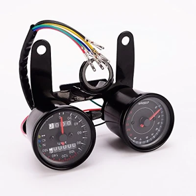 Image of Universal Motorcycle LED Odometer Meter Tachometer Guage