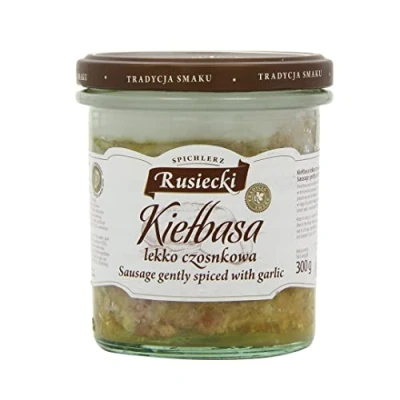 Image of Rusiecki Kielbasa (Gently Spiced with Garlic) 280gr x 10 Pack