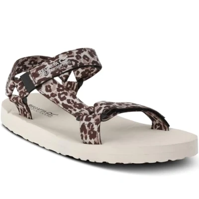 Image of Regatta Womens Lady Vendeavour Walking Sandals Leopard 7 UK