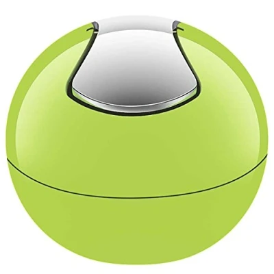 Image of Spirella Bowl 10.15112 Rubbish Bin Shiny Kiwi