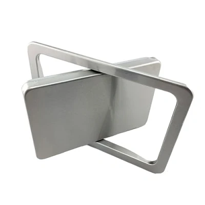 Image of LYXXW Flush Trash Can Cover Built in Auto Flap Desktop Waste Basket Bin for Food Scrapes Veg Peeling Worktop Caddy Kitchen Home Garbage Use