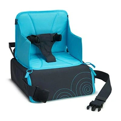 Image of Munchkin Baby Seat Travel Booster &amp; Portable High Chair Toddler Feeding Transforms into a Carry Bag or Changing for Boys Girls