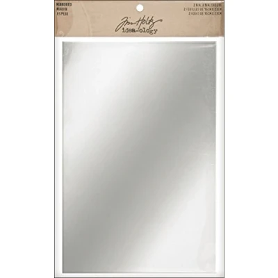 Image of Tim Holtz idea ology Mirrored Sheets, Pack of 2,,9x6 Inches