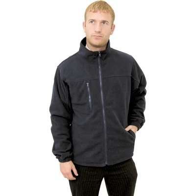 Image of Tuffsafe XL Black Microfleece Jacket