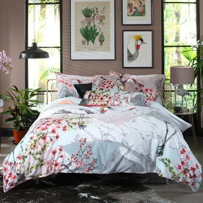Image of House of Norris Tsuru Nichi Super King Duvet Set Multi