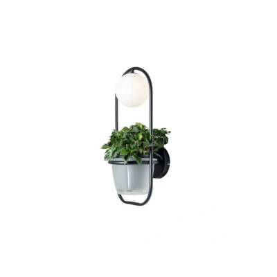 Image of Lindby Orna wall light 1 bulb hanging basket