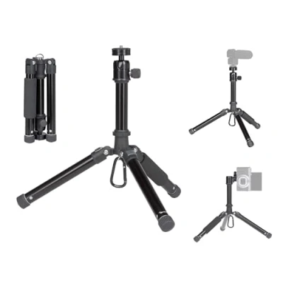 Image of Maono Portable Tripod Mid Size 360 Ball Head Angle Adjustable Legs Aluminium