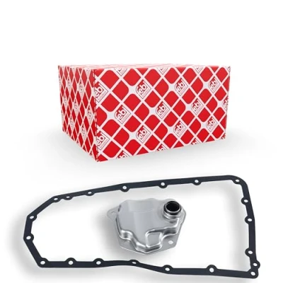 Image of 5189838AA, 5189838AAS1, 5191890AA, 5191890AAS1 Hydraulic Filter Set, automatic transmission FEBI BILSTEIN 170019 with oil sump gasket