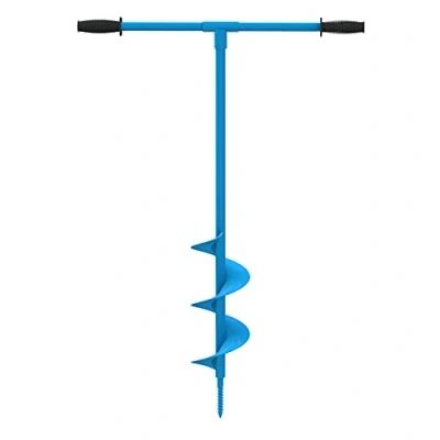Image of Güde GH 150 Hand Earth Drill (Total Length 104 cm, Diameter 15 for Setting Fence Posts, Planting etc., Non Slip Handles, Large Metal Cross Handle Optimal Power Transmission)