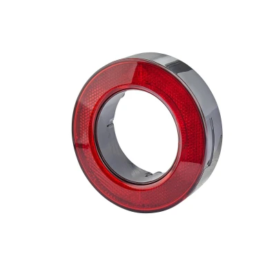 Image of 998009362001 Reflex Reflector HELLA 8RA 009 362 001 Ring Form red Left Front, Right Rear, Rear