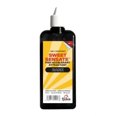 Image of Fjuka Sweet Sensate Fish Accelerant Dark attractant delivery system F1s, Carp, tench, bream etc