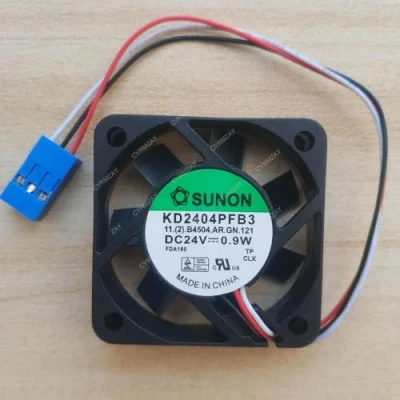 Image of CYRMZAY Compatible for SUNON KD2404PFB3 24V 0.9W 4CM 4010 3 Wire alarm signal cooling fan
