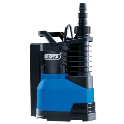 Image of Draper Submersible Water Pump with Integral Float Switch, 150L/min, 400W