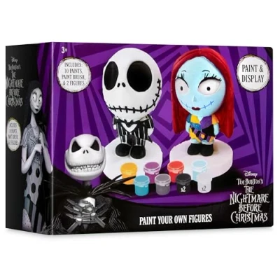 Image of Disney Stitch Paint Your Own Plaster Figures Set for Kids Teenagers DIY Crafts Art Activity Gifts (Black Jack 2 Pack)