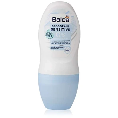 Image of Balea Sensitive Roll On Deodorant Pack of 2 x 50 ml