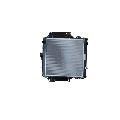 Image of 1770083001, 17700C83001 Engine radiator NRF 513161 Aluminium 375mm 368mm 26mm Brazed cooling fins SUZUKI: SJ 410 Off Road Convertible