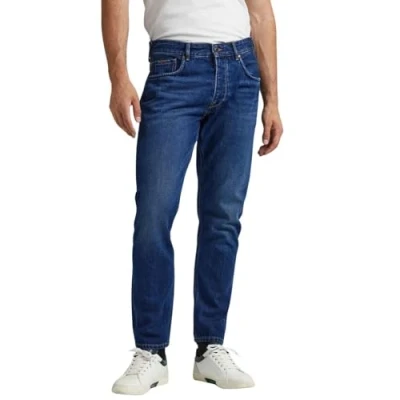 Image of Pepe Jeans Men&#039;s Callen Jeans, Blue (Denim dp2), 31W / 34L