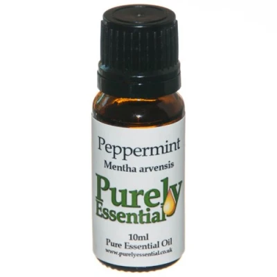 Image of Peppermint Essential Oil 10ml Pure and Natural, Purely