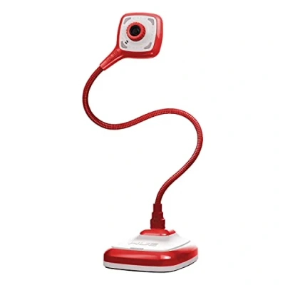 Image of HUE HD Pro Flexible USB Video and Document Camera/Visualiser (Red)