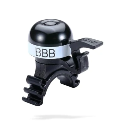 Image of BBB Bike Bell Mini Handlebar Sound for Road Mountain and Racing Bikes White MiniFit 16
