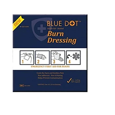 Image of Blue Dot Sterile Burn Dressing, Pack of 10