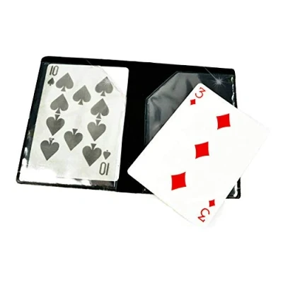 Image of Enjoyer Optical Wallet Card Appearing Magic Tricks Close Up Street Stage Magie Gimmick Props Illusion Mentalism Magician Accessories