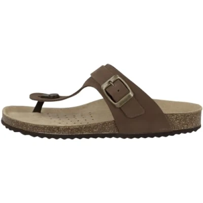 Image of Geox Women&#039;s D Brionia Sandal, Coffee, 3 UK