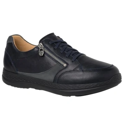 Image of Ganter Men&#039;s Karl Ludwig Sneaker, Dark Blue, 8 UK
