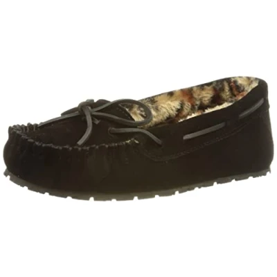 Image of Sperry Womens Reina Female Classic Ladies Slippers BLKLEO Black Leather Size UK 8