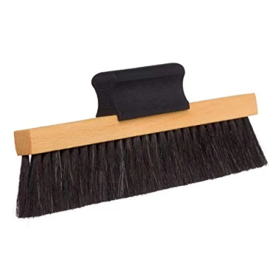 Image of Redecker Phonograph Record Brush, Beechwood and Extra Soft Goat Hair, Preserves Records Players, 6&quot;, Made in Germany