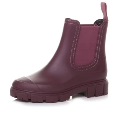 Image of AJVANI Womens ladies wellingtons wellies waterproof chelsea ankle boots size 6 39