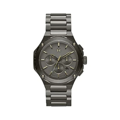 Image of MVMT Chronograph Quartz Watch for Men with Grey Stainless Steel Bracelet 28000153 D