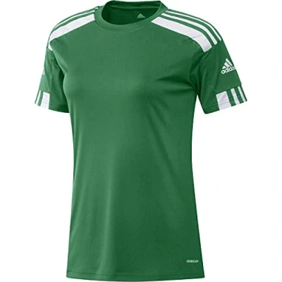 Image of adidas Performance Squadra 21 Sports Tshirt, Women&#039;s, Size: XS, Team green/white