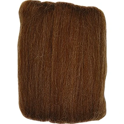 Image of Clover 7935 Natural Wool Roving: Caramel 20gm, 20