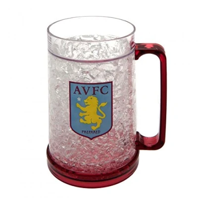 Image of Official Aston Villa fc Home Style Plastic Freezer tankard