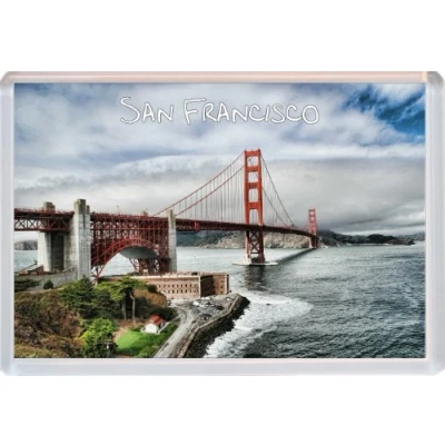 Image of San Francisco California USA Novelty Jumbo Fridge Magnet ID605