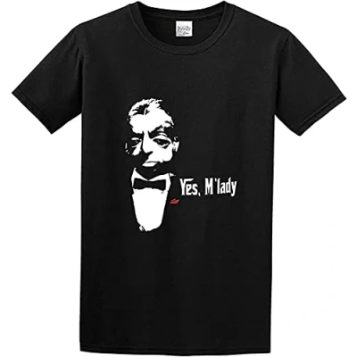 Image of Thunderbirds Parker Banded Collar T Shirt Graphic Top Printed Tee for Men XL Black