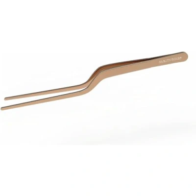 Image of CREATIVECHEF 1PCS 8 Inch kitchen Tweezers for Plating Ergonomic Food Tweezers, Fine Tongs Chef Tool and Repairing Stainless Steel Precision (Copper)
