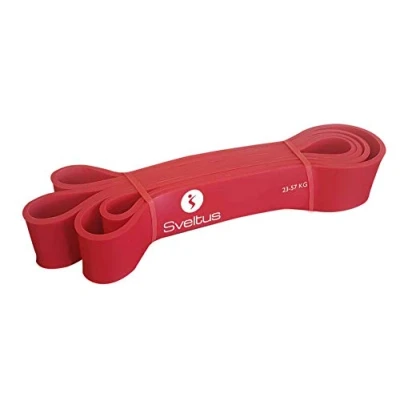 Image of Sveltus Unisex Adult Red Power Band, 23 57 kg, One Size