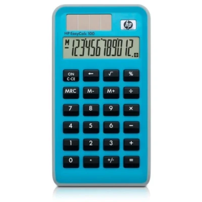Image of Hewlett Packard EasyCalc 100 Handheld Calculator