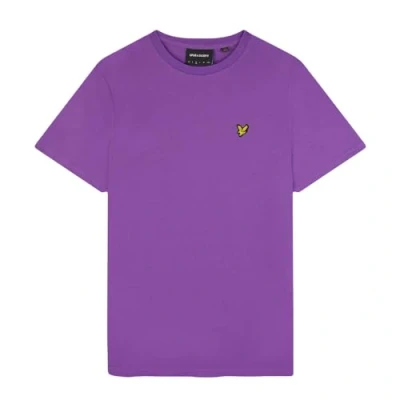 Image of Lyle &amp; Scott Plain T Shirt Card Purple M