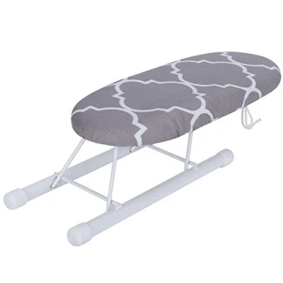Image of Tabletop Ironing Board, Mini Collapsible Board with Folding Legs &amp; Removable Washable Cotton Cover, Portable Iron Table for Home Travel Sewing Craft Room(#5)