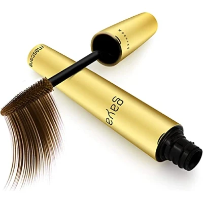 Image of Vegan Mascara for Sensitive Eyes, Natural and Hypoallergenic mascara, Buildable Lengthening Volumizing Looking Eyelashes, Cruelty Free Volume Length Lash BoostBy Gaya cosmetics