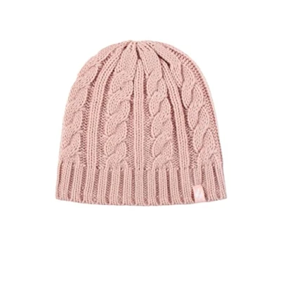 Image of Women&#039;s 1 Pack Heat Holders 4.7 Tog Heatweaver Yarn Hat Dusky Pink One Size